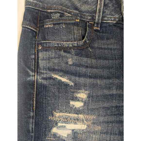 G-Star Raw Lynn Mid Skinny Distressed Jeans sz 26W/30L - Picture 4 of 7